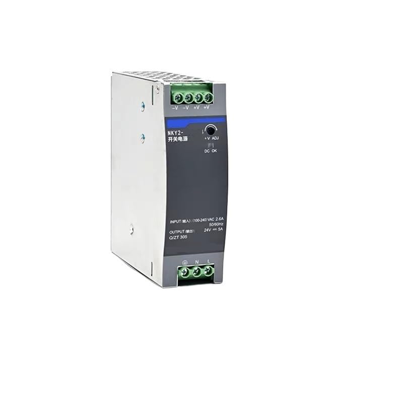 DIN-Schienen-Schaltnetzteile NKY3-S Switching Power Supply 220V to 24V DC Transformer DIN-Rail LRS-48V(240W 10A DC24V)