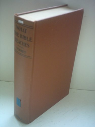 What The Bible Teaches B003YUZ9C2 Book Cover