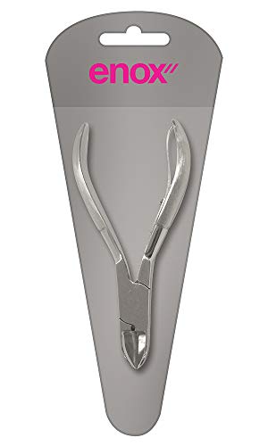 Alicate de Unha Pouch, Enox, Prata