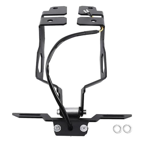 POLOFZFGKZ Für Suzuki GSX-R125 GSX-S125 GSX-R150 GSX-S150 Motorrad-Kennzeichenhalter Kotflügelhalter Heckklappenhalter Motorrad Kennzeichenhalter