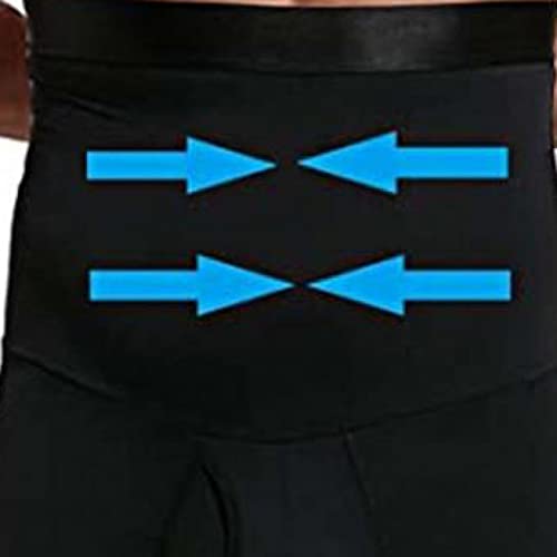Pantalones de control abdominal para hombres YRYRYW faja moldeadora de cintura y muslos 7