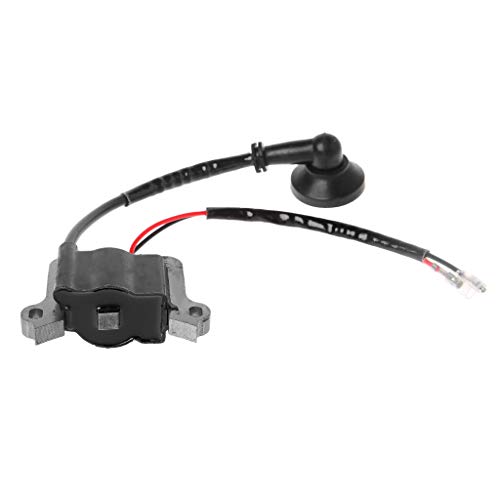 JOYKK Bobina di accensione per 40-5 44-5 Trimmer Decespugliatore Ricambi per motoseghe - Nero