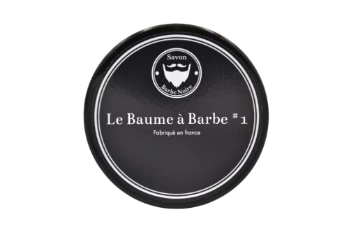 SAVON BARBE NOIRE - Le Baume à Barbe #1 - Soin pour Barbe - Made in France - Pot 50 ml