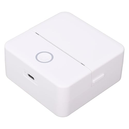 Image of Compact Wireless Thermal Sticker Maker Machine for Home and School with 10 Roll Paper