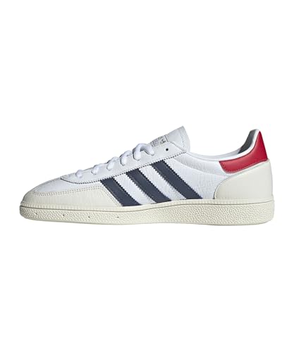 Image of adidas Handball Spezial Mens Shoes, Cloud White /Shadow Navy /Team Victory Red, Size 13