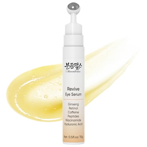 Under Eye Cream with Retinol Caffeine Ginseng Revive Eye Serum 0....