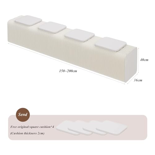 Bancs élégants en papier pliable pour petits espaces intérieurs