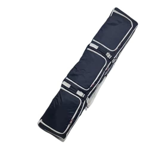 WXPXYBF 車輪付きスノーボードバッグ スノーボードキャリーケース ハンドル収納バッグ付き ダブルショルダー 旅行用 スキーバッグ スキーキャリーバッグ