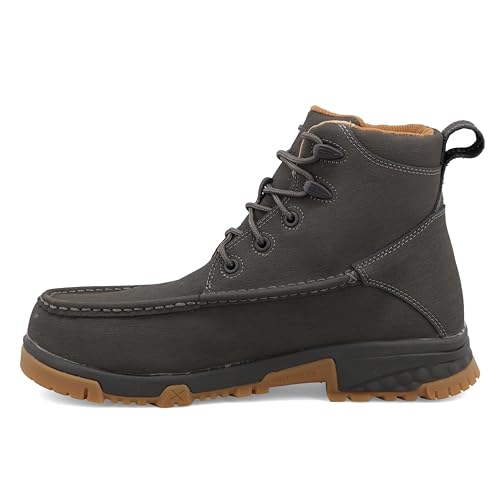 Image of Twisted X Men's CellStretch Work 6in Comp Toe Distressed Saddle Boot