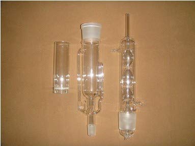 Extracteur de soxhlet avec joint 50/40 et bas 24/29 pour montage étanche 500ml