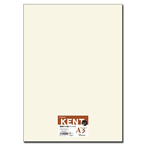 長門屋商店 ケント紙 クリーム色 A3 10枚パックナ-B404