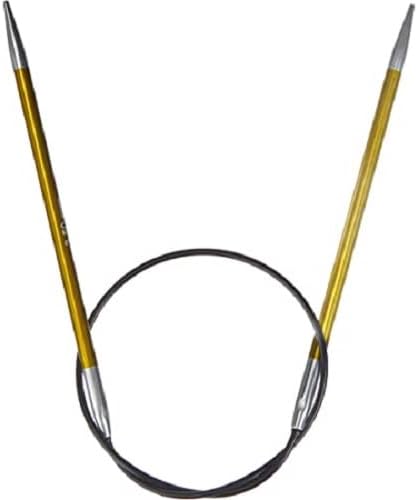 KNIT PRO KP47094 Zing: Fixed Circular Knitting Pins: 60cm x 2.75mm, 2.75mm, Orange