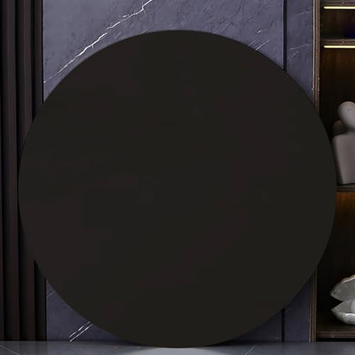 Xxbbyubo 60-100cm ؗp]e[u HpLazy Susan ~`Č΃XCxv[g É360°]\ ϐ ȒP ]T[rO{[h(Black,60cm)