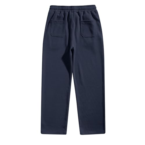 Mens Corduroy Wide Leg Pants Elastic Waist Lightweight Drawstring Lounge Pants Regular Fit Classic Business Work Pant2