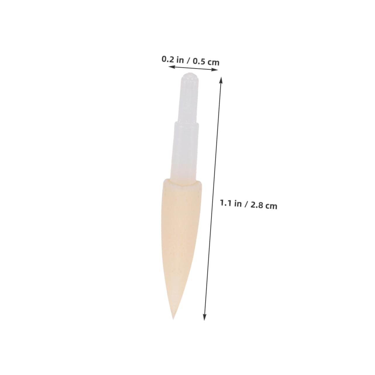 Artibetter 30pcs Soft Brush Pen Refills for Calligraphy and Drawing Easy to Install Sponge Tips Versatile Writing Utensil Replacement Heads for Creative Projects and Posters