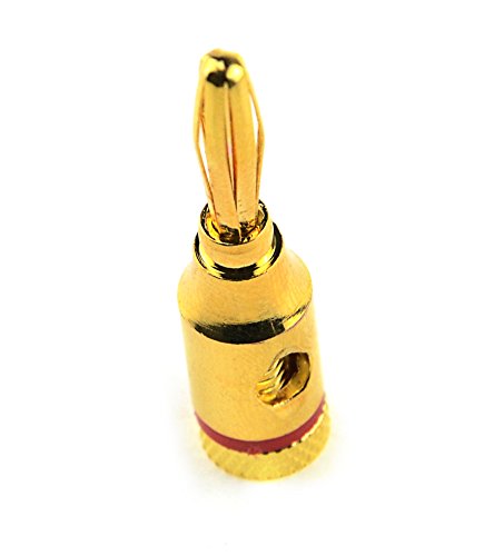10 pares conectores banana con tornillo abierto para altavoz miniatura 3