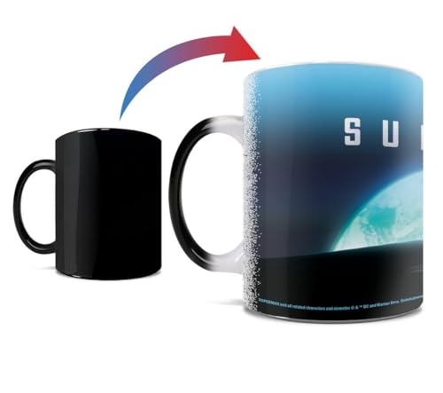 Taza Morphing Mugs DC Comics Superman 11 oz sensible al calor miniatura 3