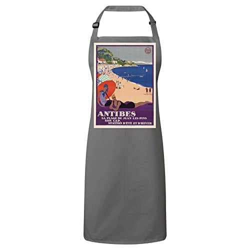 Tablier Antibes Plage vintage idéal pour cuisiner avec élégance et style