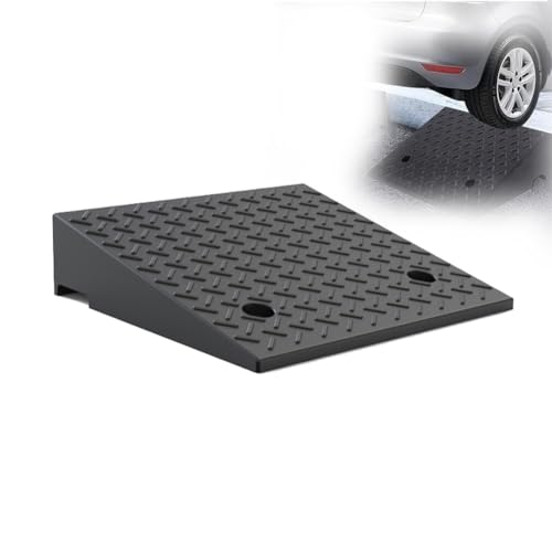 Rampa portátil de caucho para coches, carga 3 toneladas