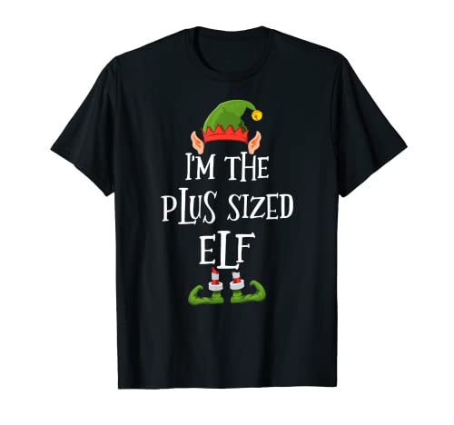 I'm the Plus Size Elf Shirt – Lustige hässliche Weihnachtskleidung T-Shirt