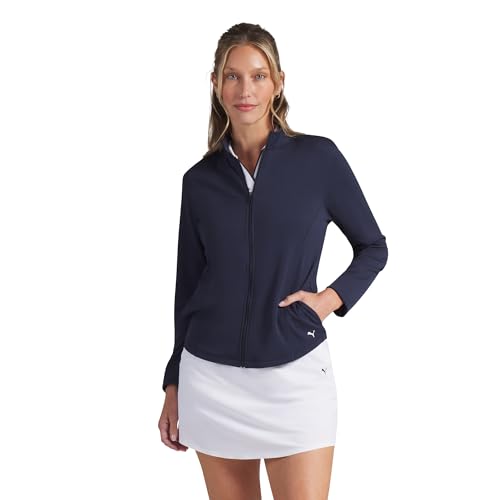 Image of PUMA Women's Pure Textured Fz Golf Jacket