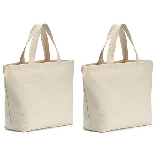 Axe Sickle 2PCS Canvas Tote Bag Bottom Gusset 14.5 X 14.5 X 5