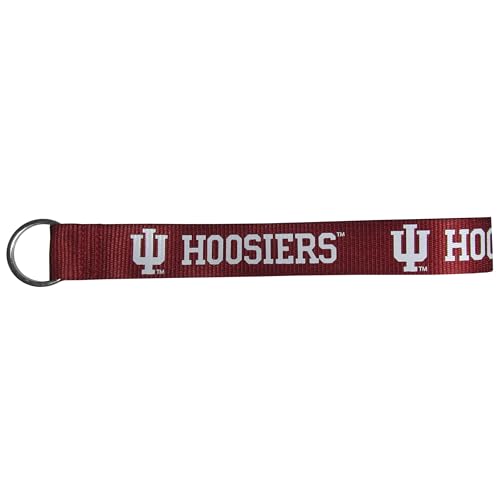 Siskiyou Sports Unisex NCAA Indiana Hoosiers Lanyard Key Chain, Wristlet,