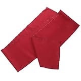 WHAMVOX Klaviertastatur Abdeckung Tastaturhülle aus Waschbarem Stoff für Klavierpflege Staubschutz Rot 127 X 15cm