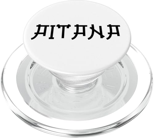 Aitana - Camiseta de anime japonés con nombre Aitana PopSockets PopGrip para MagSafe