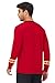 Hallowee Starfleet Red Costume for Mens Sci-Fi Movie Officer Duty Shirt Crew Neck Festival Holiday Fashion Tops M