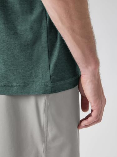 Image of Mens T-Shirts Crew Neck Shirts Athletic Fitted Plain Basic Tees Soft Cotton Blend Comfort T Shirts for Men