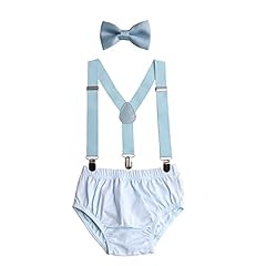 Light Blue Cake Smash Outfit