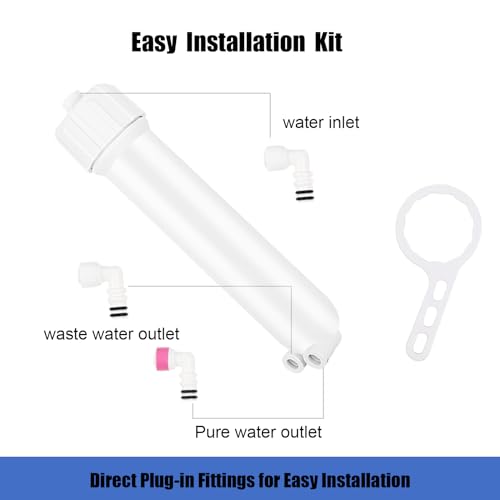 YKMGON 1812/2012 Reverse Osmosis Membrane Housing Kit by YKMGON - Used condition - Image 4
