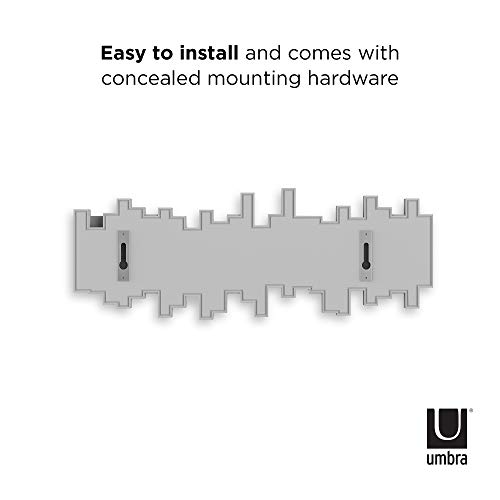 Umbra Sticks Attaccapanni da Parete con Cinque