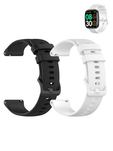 Correas silicona deportiva para EGQINR mujer 2 pack