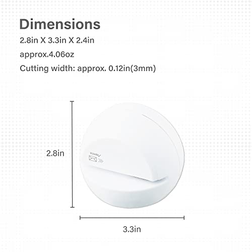 Electric Letter Opener,LO85W White Letter openers Envelope, Envelope Opener, Asmix (Japan Import)