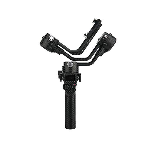 KIWIFOTOS Camera Body Skin Guard Protector Anti-Scratch Cutting Sticker for DJI RSC 2 Camera Non-slip Carbon Fiber Pattern Cover Film
