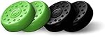 KontrolFreek No-Slip Poignées de la pouce pour Xbox Series X (XBX) et Xbox One (XB1) Contrôleur 4-Pack | Vert et noir