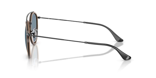 Image of Ray-Ban RB3647N Double Bridge Round Sunglasses