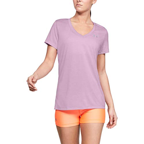 Image of Under Armour Womens Tech V-Neck Twist Short-Sleeve T-Shirt