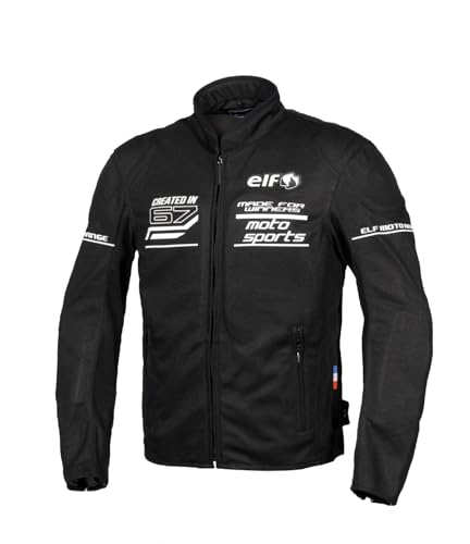 elf エルフ メッシュジャケット ライダース バイクウェア LW ブラック Amazon.co.jp: エルフ(elf) バイク フレッドメッシュジャケット LW