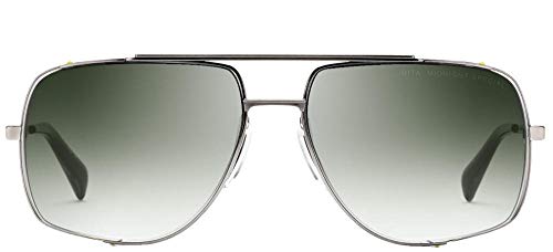 Sunglasses Dita MIDNIGHT SPECIAL DRX 2010 A Antique Silver / D.Green to Clear2