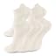 A - 5 Pairs White