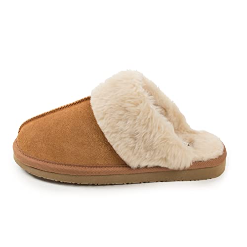 6. Minnetonka Chesney Scuff Style Slippers