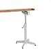 Adjustable Pedestal Roller Material Support Stand HTC HSS-10, with a 16” Ball Bearing Roller