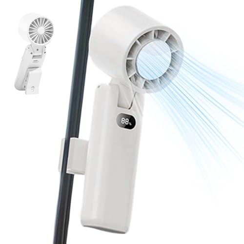 Ventilador de clip USB con rotación de 180 grados y batería recargable de gran velocidad 2