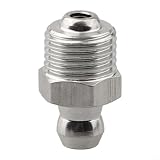 Drivstraw Hydraulische Schmiernippel aus Edelstahl 304 (M6/M8/M10) für industrielle Maschinenschmierung – 10 Stück (M10*)