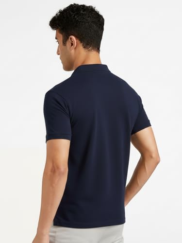 Image of Premium Cotton Pique Polo T-Shirt for Men | Half Seelves Regular Fit | Polo Neck - Ultra-Soft Breathable Fabric | Moisture Wicking