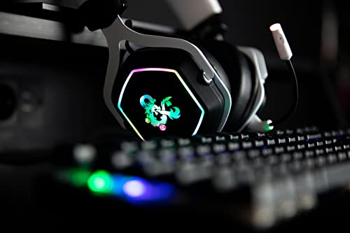 Casque gaming avec micro Konix Dungeons & Dragons pour communiquer