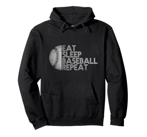 Eat Sleep Baseball Repeat Hoodie
